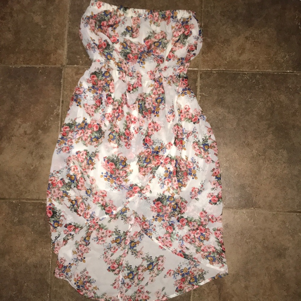 Gorgeous high/low floral dress